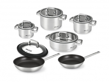 AMCOOK Topfset SENNA S11 plus für Bora Elica usw. Kochfeldabzug 11teilig